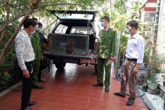 Trung tâm Cứu hộ, Bảo tồn và Phát triển sinh vật tiếp nhận động vật hoang dã quý hiếm để cứu hộ